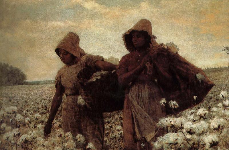 Winslow Homer Mining women s cotton Spain oil painting art